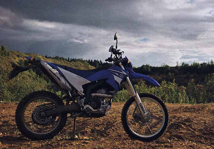 Взрывное устройство. YAMAHA WR250R, эндуро.